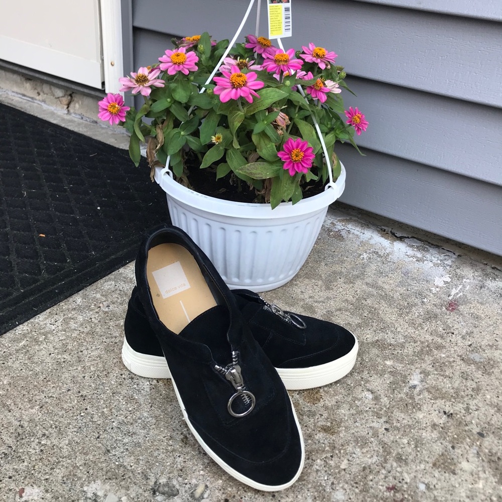 Dolce Vita platform slip ons